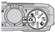NIKON COOLPIX S7000 - Changement du mode de prise de vue - 1