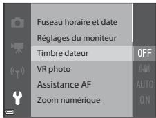NIKON COOLPIX S7000 - Sélectionnez une option de menu et appuyez sur OK. - 2