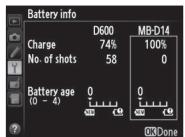 NIKON MB-D14 - Battery Info - 1