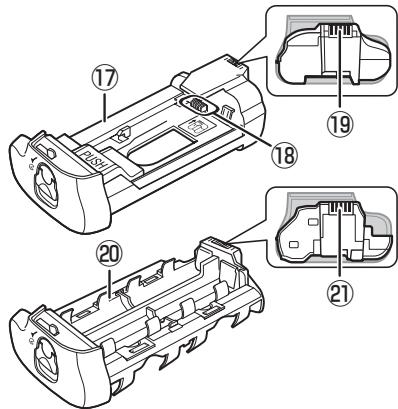 NIKON MB-D14 - MB-D14的部件组成（图A） - 4