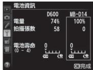 NIKON MB-D14 - 電池資訊 - 1