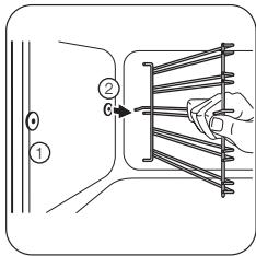 FAURE FOA20601XK - Supports de gradin amovibles et panneaux catalytiques - 4