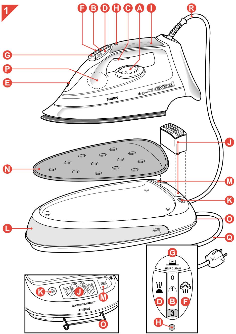 PHILIPS HI830 - 1