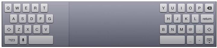 APPLE IPAD MINI 3 - Dispositions de clavier - 1