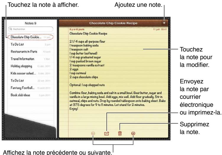 APPLE IPAD MINI 3 - Réglages de Contacts - 2
