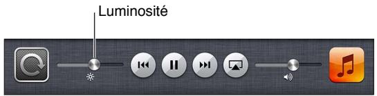 APPLE IPAD MINI 3 - Réglage de la luminosité de l'écran - 1