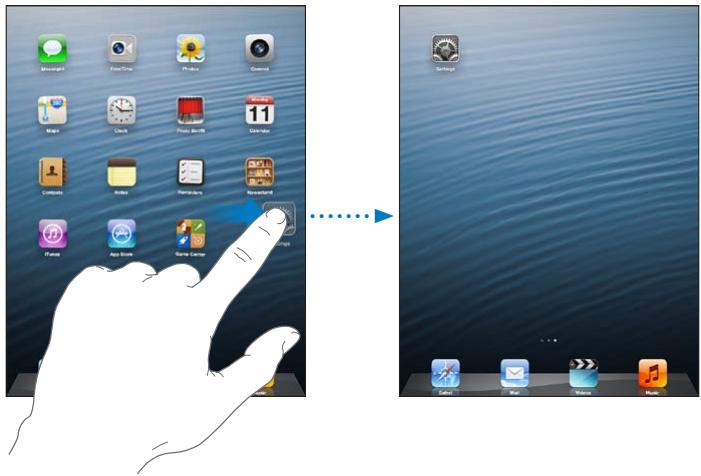 APPLE IPAD MINI 3 - Réorganisation des apps - 1
