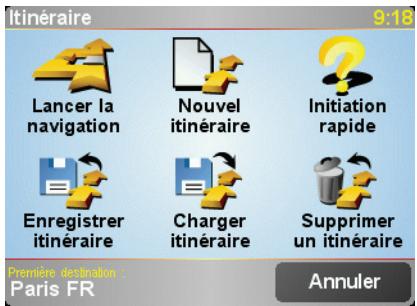 TOMTOM RIDER 42 - Commencer à utiliser un itinéraire - 1