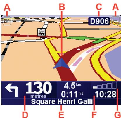 TOMTOM RIDER 42 - Mode conductif - 1