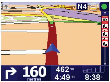 TOMTOM RIDER 42 - Utiliser traffic - 1