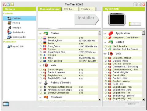 TOMTOM RIDER 42 - Chapitre 17 utiliser tomtom HOME - 1