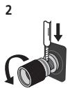 PIONEER A-50-S - Luidsprekerkabels aansluiten - 2