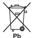 PIONEER A-50-S - Gebruikersinformatie voor het verzamelen en verwijderen van oude producten en batterijen - 3