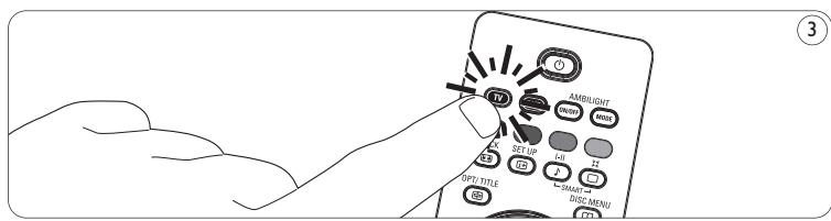 PHILIPS SRP5002 - Example of TV: - 1