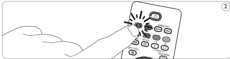 PHILIPS SRP5002 - Przyklad televizora: - 1