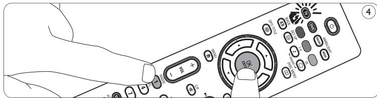 PHILIPS SRP5002 - Exemple de téléviseur : - 2
