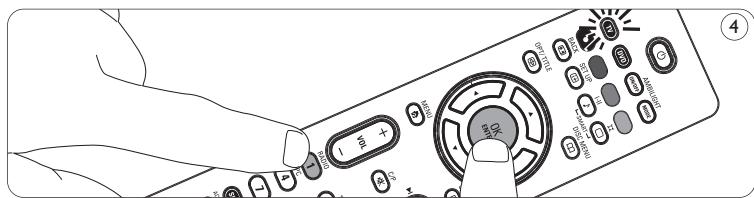 PHILIPS SRP5002 - Exemplo com o televator: - 2