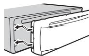 PIONEER DEH-4800DAB - Rimozione del frontalino - 3
