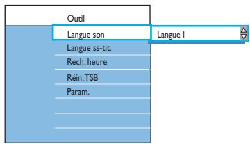 PHILIPS DVDR3570H - Utilisation des options de la barre d'outils - 2
