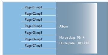 PHILIPS DVDR3570H - Lecture d'un CD audio (MP3/WMA) - 2