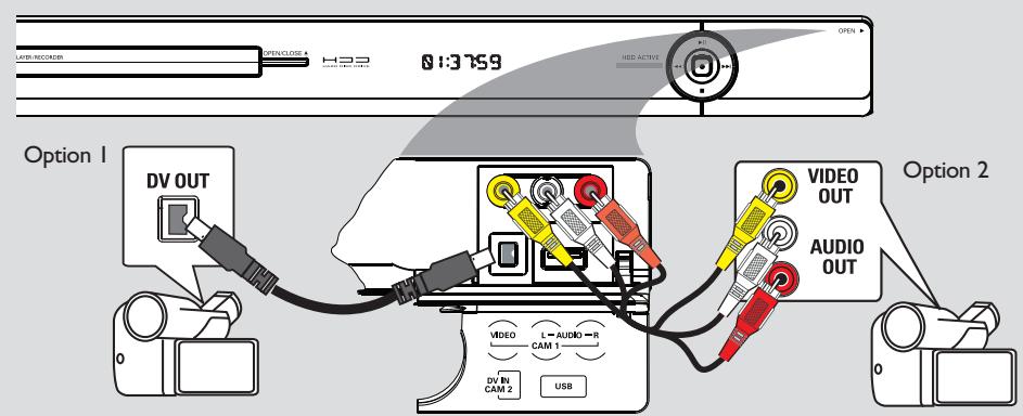 PHILIPS DVDR3570H - Étape 2:Autres options de connexion (suite) - 1