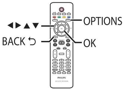 PHILIPS DVDR3570H - Paramètres d'enregistrement par défaut - 1