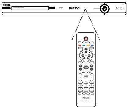PHILIPS DVDR3570H - Utilisation de la télécommande - 2