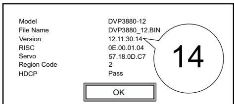 PHILIPS DVP3880 - Nykyisen ohjelmistoversion tarkistaminen - 1
