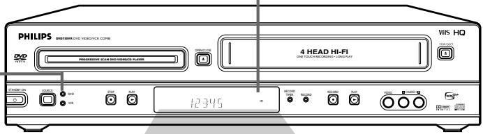 PHILIPS DVD750VR - Affichage - 1