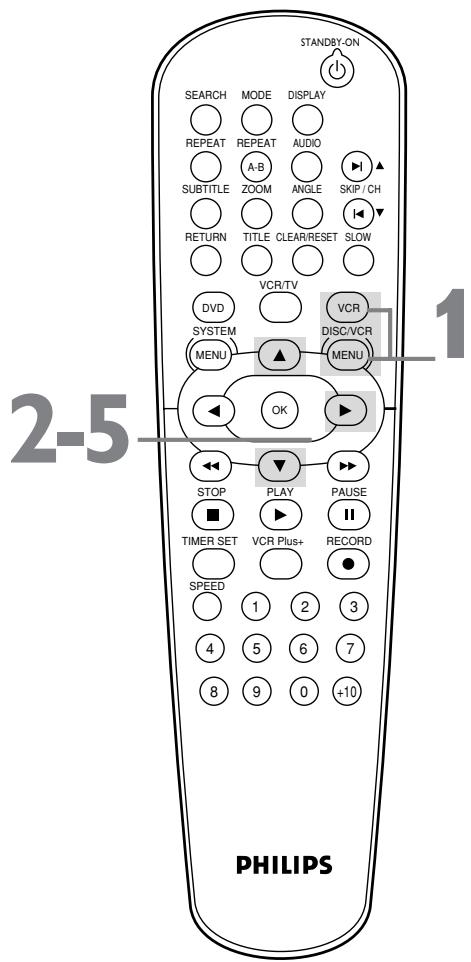 PHILIPS DVD750VR - 2 3 - 4