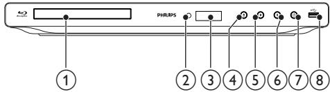 PHILIPS BDP-2800 - Unité principale - 1