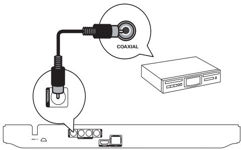 PHILIPS BDP 2700 - Connexion à un amplificateur/récepteur AV numérique - 1