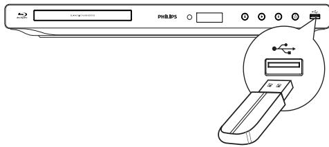 PHILIPS BDP 2700 - Lecture à partir d'un périphérique USB - 1
