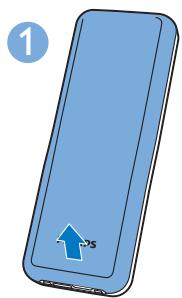 PHILIPS S9A - Retrait de la batterie intégrée - 1