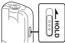SONY ICD-BX112, ICDBX132.CE7, ICDPX232.CE7 - Étape 3 : Mise sous tension de l'enregistreur IC - 1