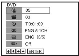 SONY SLV-D950GI - To playback the desired title/track or chapter - 1