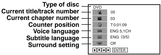 SONY SLV-D950GI - Guide to the on-screen display - 2
