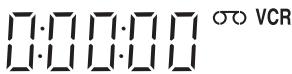 SONY SLV-D950GI - To use the time counter - 1