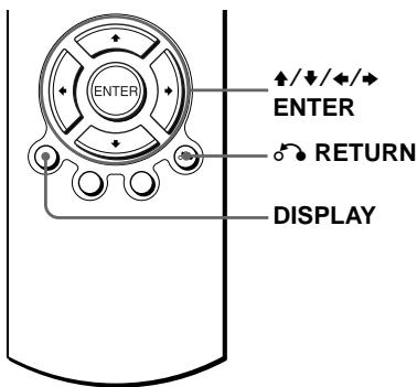 SONY SLV-D950GI - Guide to the on-screen display - 1