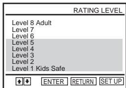 SONY SLV-D950GI - Parental Control (limiting playback by children) - 22