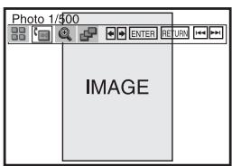 SONY SLV-D950GI - To zoom in an image - 1
