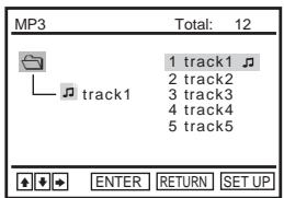 SONY SLV-D950GI - Playing an MP3 audio track DATA-CD - 3
