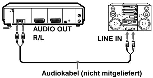 SONY SLV-SE850D - An eine Stereoanlage - 1