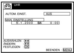 SONY SLV-SE850D - Vorbereitungen... - 7