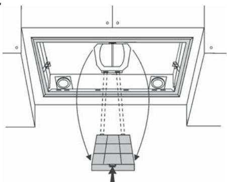 DE DIETRICH DHG556XP1 - INSTALLAZIONE IN VERSIONE ASPIRANTE - 1