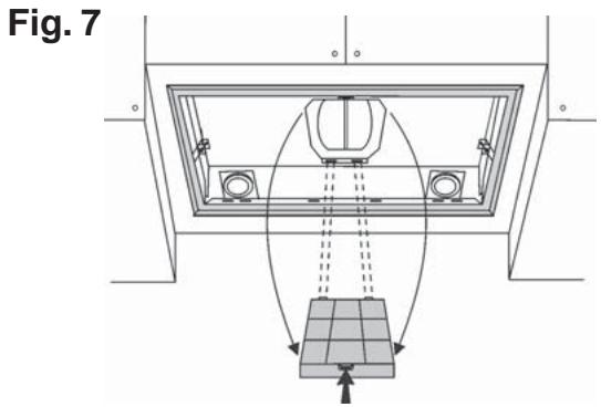 DE DIETRICH DHG556XP1 - INSTALLATION OF THE DUCTING VERSIONS - 1