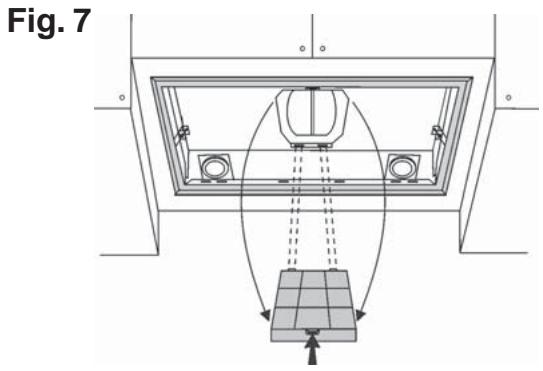 DE DIETRICH DHG577XP1 - INSTALLATION OF THE DUCTING VERSIONS - 1