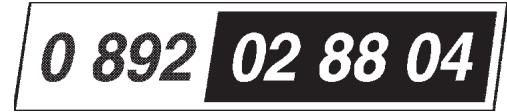 DE DIETRICH DHG589XP1 - Relations consommateurs - 1