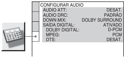 SONY SLV-D930GI - Ajustes do Som (CONFIGURAR AUDIO) - 1