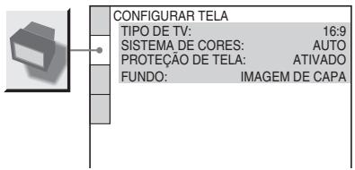 SONY SLV-D930GI - Ajustando a Tela de Visualização (CONFIGURAR TELA) - 1